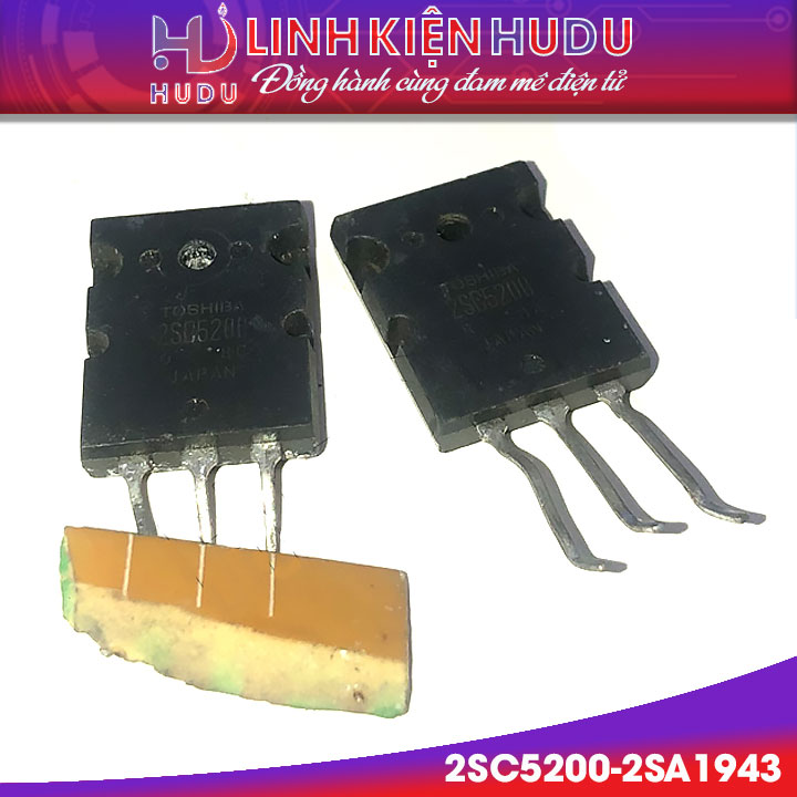 5 CẶP SÒ ÂM THANH [2SA1943 2SC5200]  5200 – 1943 THÁO MÁY